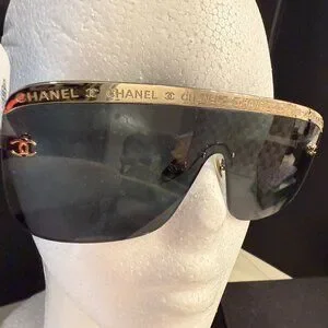 CHANEL | Accessories | Chanel 956 Shield Sunglasses | Poshmark display picture 2